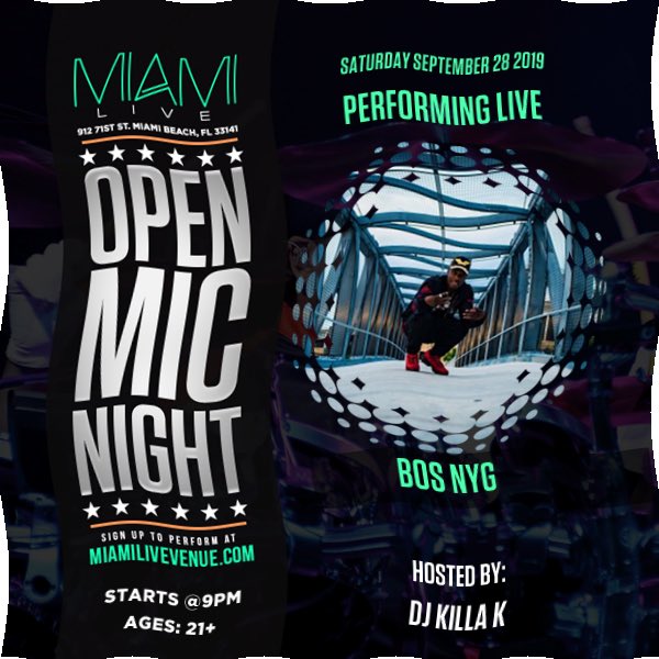 9/28/19 #BOSNYG            #PERFORMINGLIVE 🏁<a href="/miamilivevenue/">Miami LIVE</a>  
TUNE IN❗️❗️❗️ #NOCAP🐐🤘🏾🦍