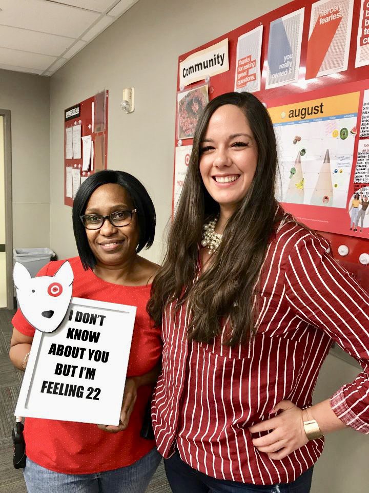22 years with us <a href="/Target/">Target</a>!! Mrs. Ellen has been such a blessing to our team. She’s a true dipiction of a team player and always has her teams best interest, top of mind. #22yearsandcounting #FryRdFam #feelin22 #bosslady #therealOG #whatretirement