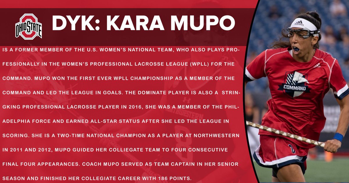 OhioStateWLAX's tweet photo. DID YOU KNOW⁉️⬇️

#GoBucks https://t.co/UwXK5rILnO