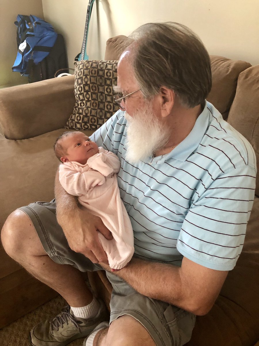 Traffic Jam Jimmy and his wife stopped by to visit the family. We are thinking baby Giada should call him “Uncle Jam”!