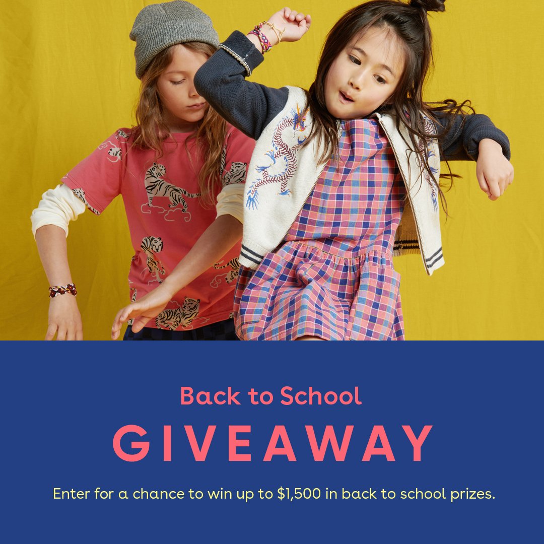 teacollection's tweet image. Want to win $1,500 worth of school essentials from 
@Minted @kiwico_inc and Tea? Enter our Back To School #Giveaway: bit.ly/2Pk2xbk