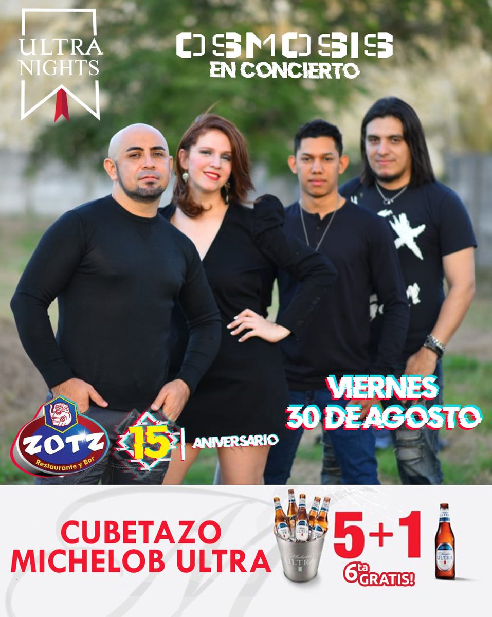 osmosishn's tweet photo. #OSMOCONCIERTOS🎉
Este finde 2 ciudades: Santa Rosa de Copán ⭐ y nuestra ciudad San Pedro Sula ❤
📌 #Zots 🍴 viernes 30 Agosto desde las 9:30pm
📌 @ChilisHN #SanPedroSula🍔🍹sábado 31 de Agosto desde las 9pm #Chelita #ElPelu #ElhombredelasMáscaras #BabyBass #NochedePopRock https://t.co/RWVrxGKAM7