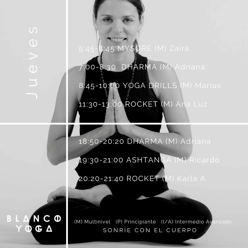 BLANCO YOGA tweet media