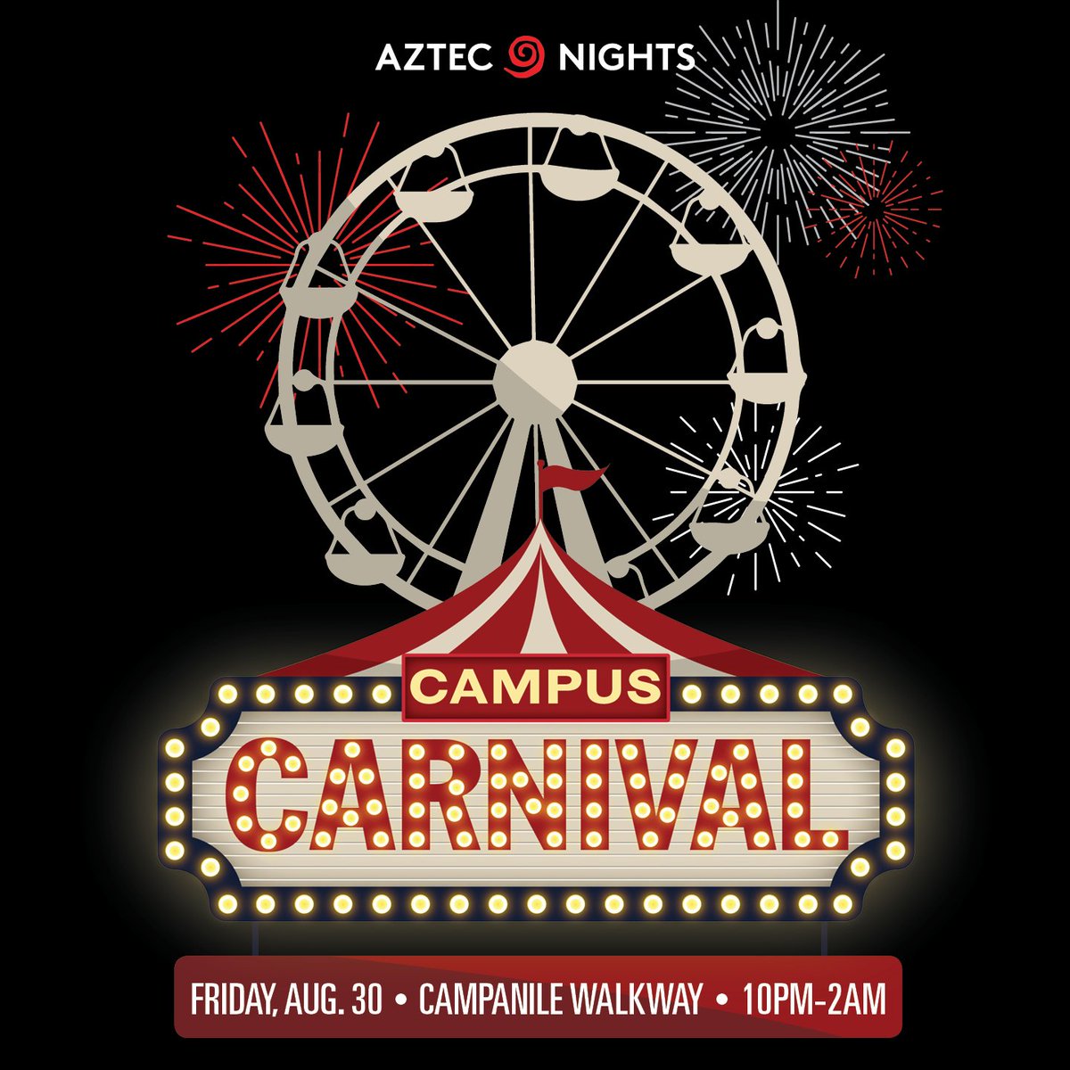 Aztec Nights Sdsu On Twitter The Campus Carnival Is An Aztecnights Tradition Come See How We Turn Campanile Walkway Into A Free Carnival Just For You This Friday Aztecnights Freelatenightfun Sdsu