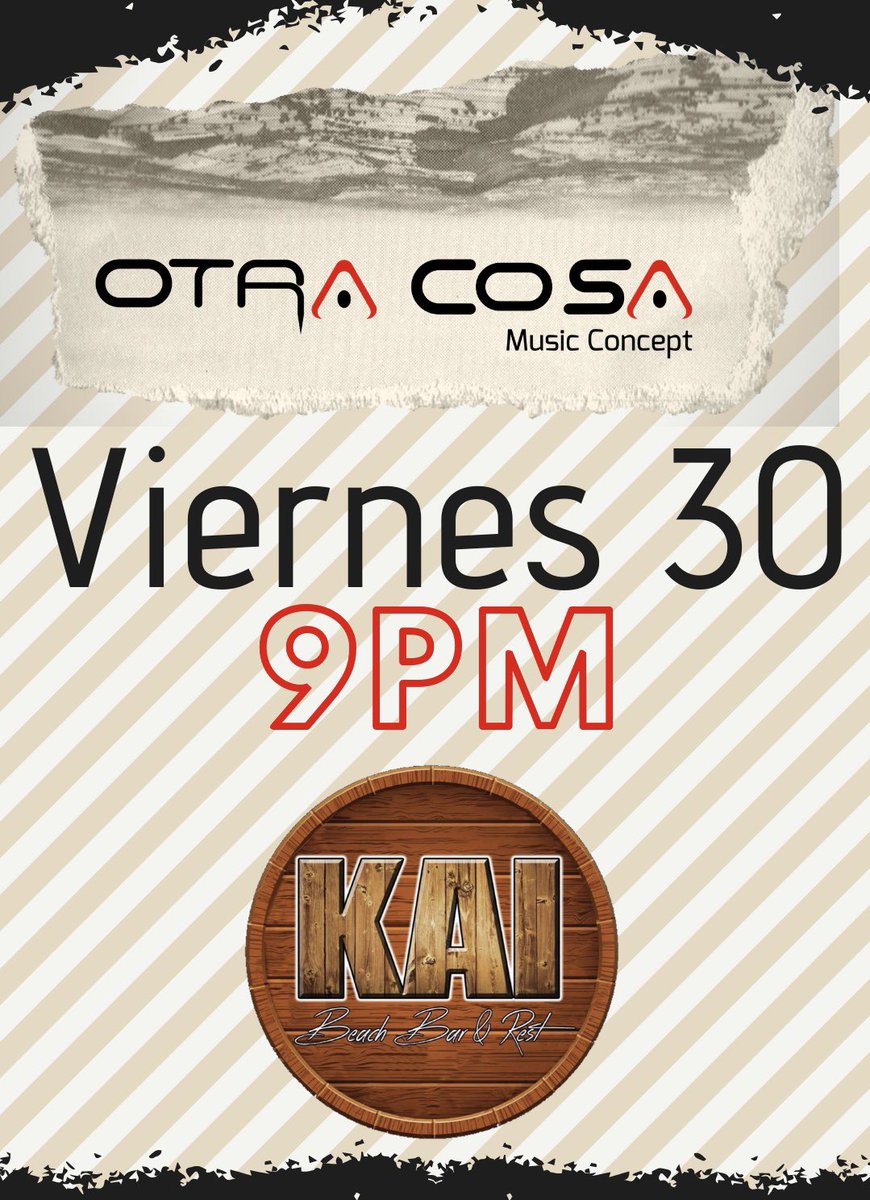OtraCosaMC's tweet photo. Puestos para el party! Nos vemos en Kai Beach Bar #jobosbeach Isabela https://t.co/UDPaBVMl5G