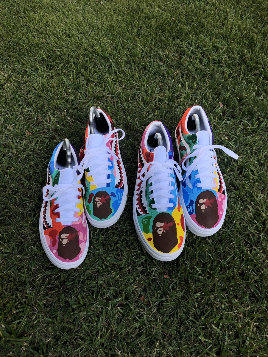 LONDOMADEIT's tweet photo. two pair done at the same damn time 🔥 https://t.co/SXDmKRsZr6