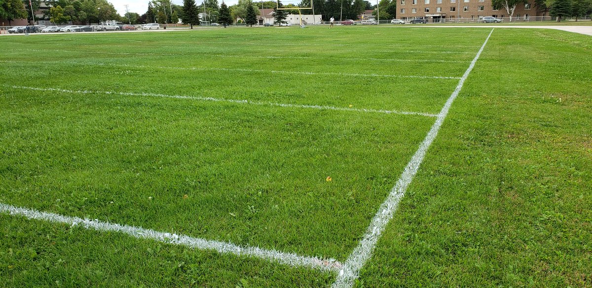 PITFOOTBALL's tweet photo. Thanks to @ApexLining for the getting @huskiesFB field ready for @The_WHSFL game action tomorrow!

Our sister organization is the best in the city at what they do!

@fbmanitoba @Wpg_BlueBombers #forthew @MBBisons https://t.co/sxub2BIFBS