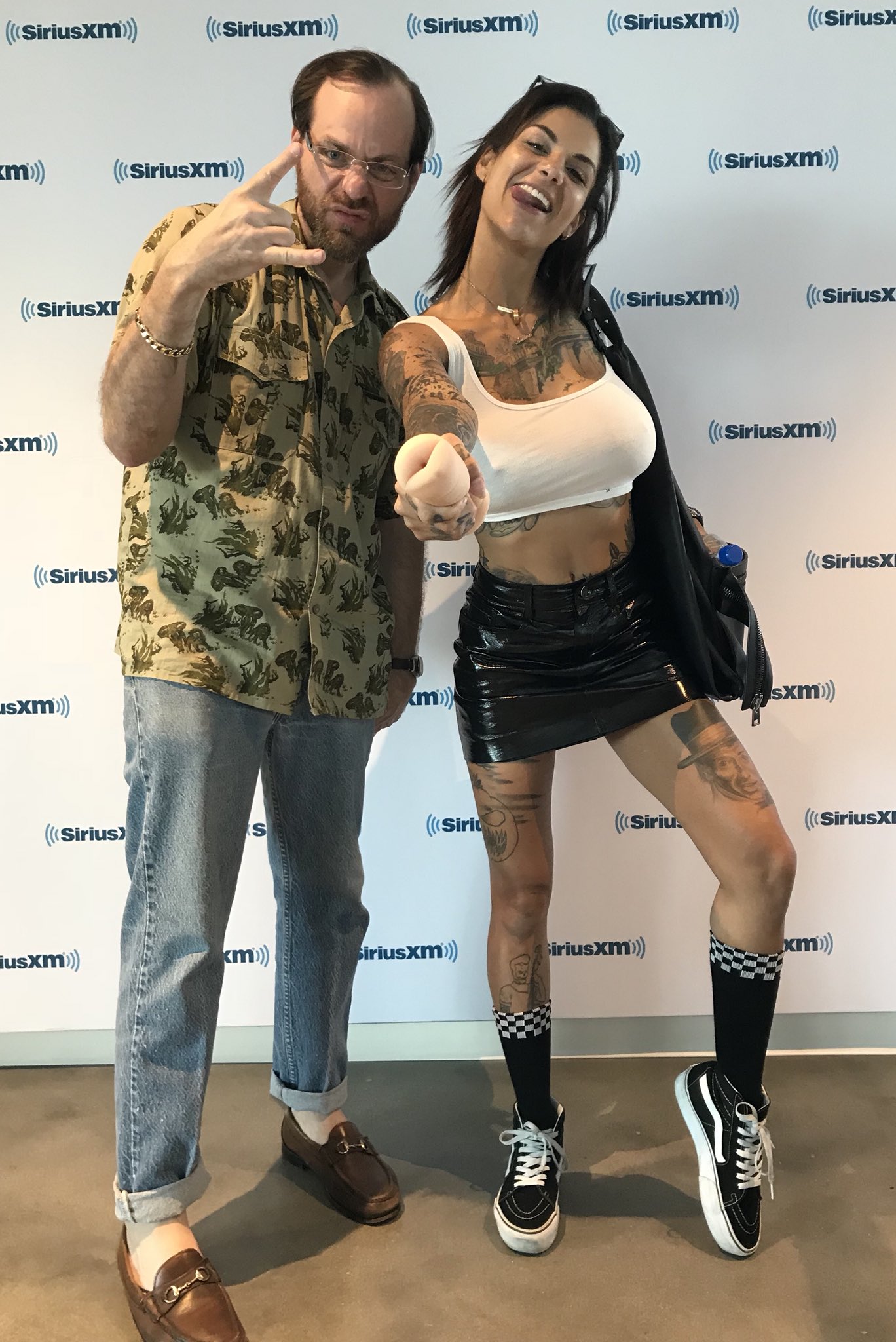 All Out Show on X: Check out @rude_jude getting hit in the head with  @thebonnierottens mouth pussy! Make sure you head over to the @siriusxm  app to listen On Demand if you