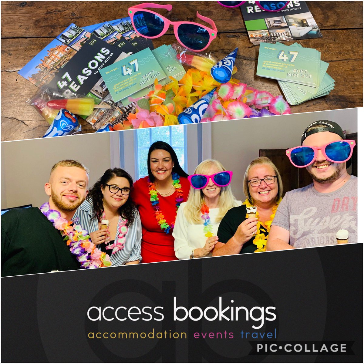 “47 Days of Summer” 
Thank you Lilybea Taylor and the team at Access Bookings for taking the time to see Jude Ellis and myself today. 
Lots of updates on the LGH Portfolio, we hope you enjoyed the ice cream 🍦 
 #summer #hotels #meetings #conference #sales #teamwork #training