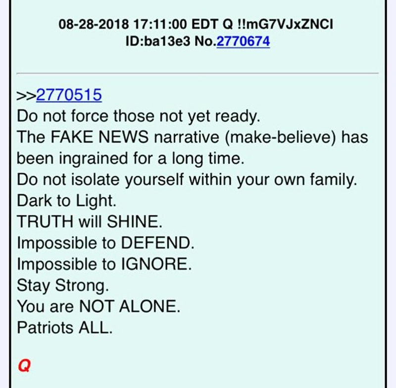 RedCollie1's tweet photo. #Qanon #UFO #cropcircle GIGGLE and FAKEBOOK
Q. tells us the truth. They do not. (thanks to TS)
Who is spreading the conspiracy theories? 
Broken bones in neck > iron bar or bed sheet?
Rope and boards? Birds? 
"Accuse others of that for which you are most guilty" 
Joseph Goebbels https://t.co/LGlYa7sFVz
