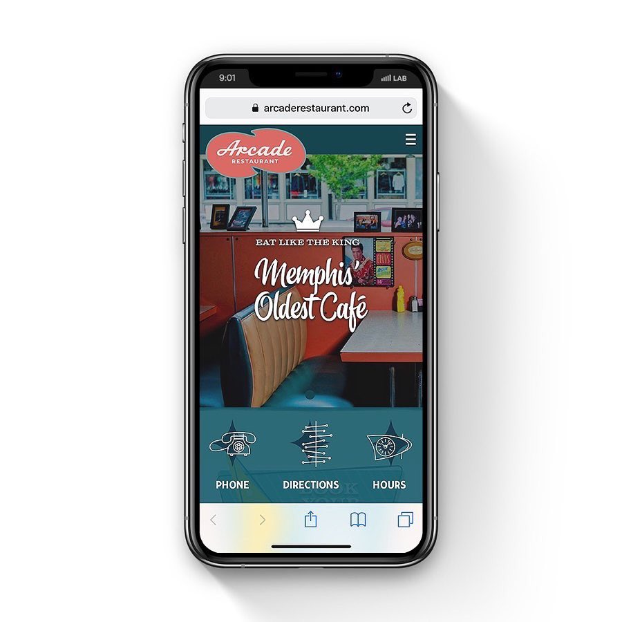 BrowsersLAB's tweet image. Excited to serve up the new brand and website for the iconic Arcade Restaurant - just in time for their 💯 birthday 🎂 😀