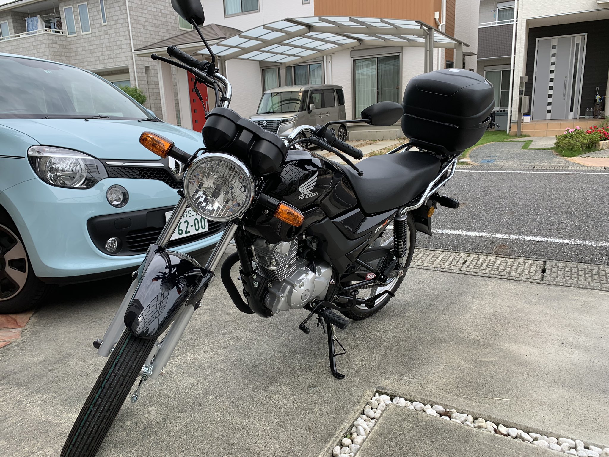 カトさん V Strom 来たよ Honda Cbman125 カトさん V Strom 来たよ Honda Cbman125