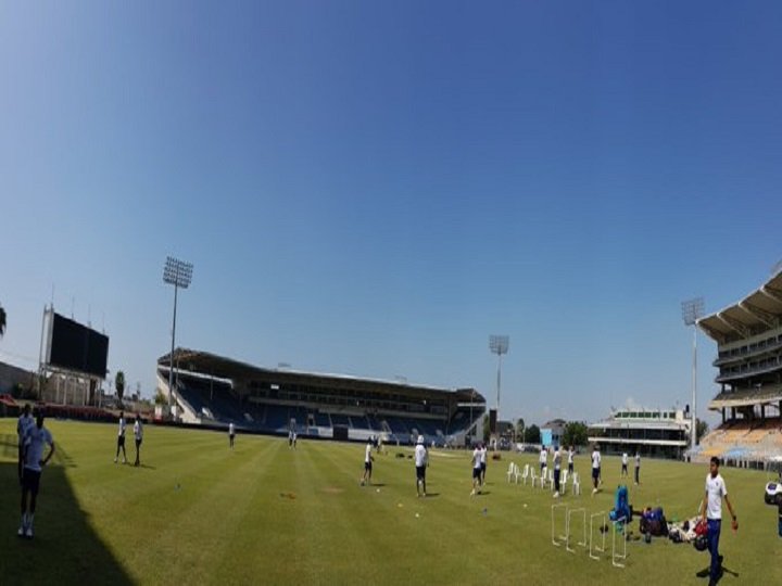 Team India Gear Up For 2nd Test Against #WestIndies  With Practice Session At #SabinaPark In Jamaica  english.wahcricket.com/news/team-indi…