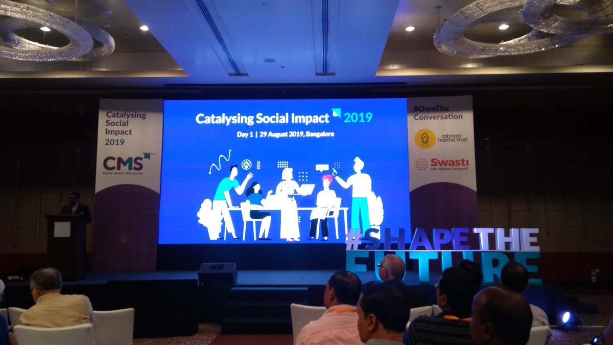 ajayetikala's tweet image. It begins :) #shapethefuture
 #CatalysingSocialImpact2019  #Transform4Scale @Impact_Speaks
