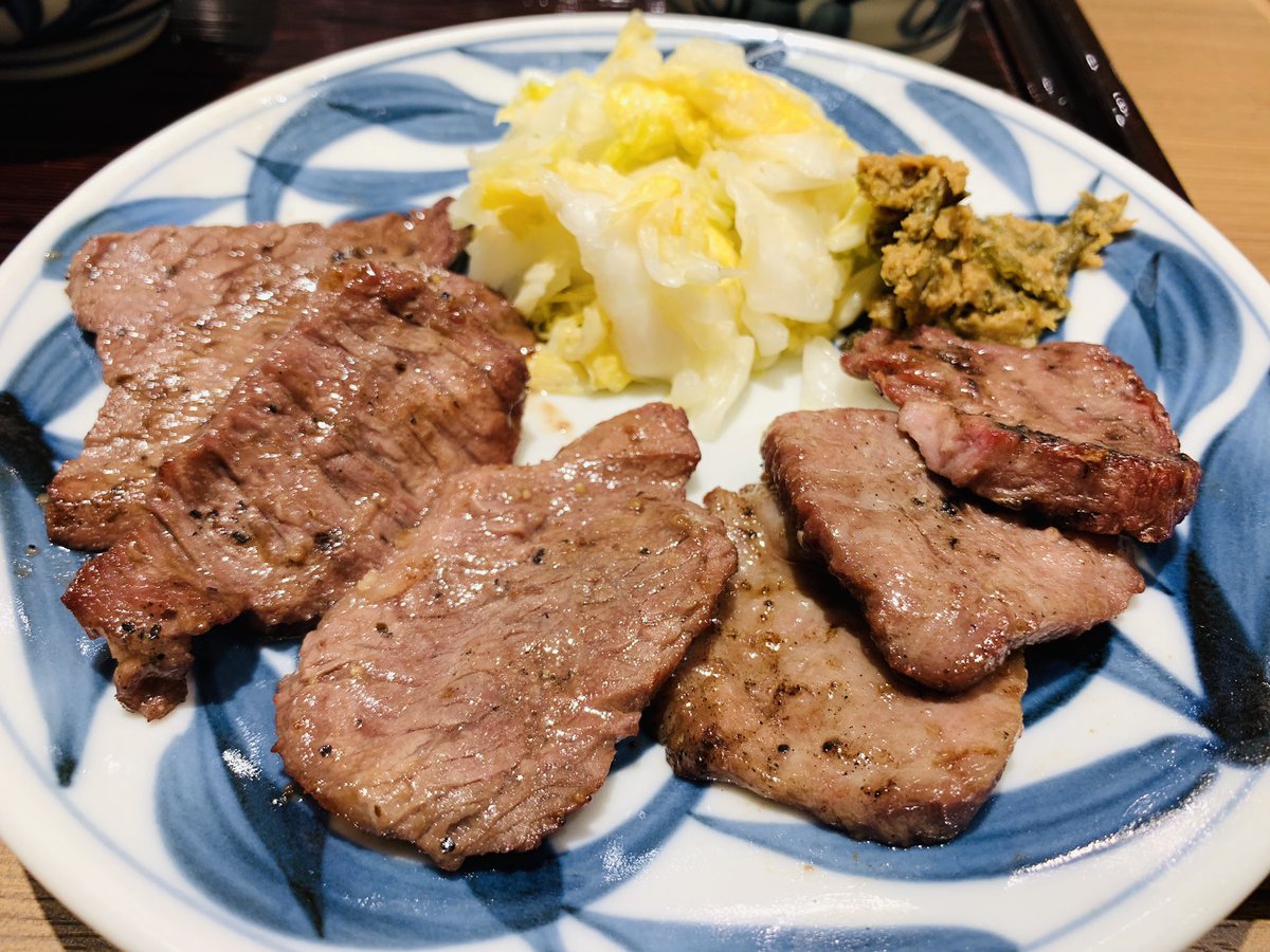 Tk على تويتر 柏高島屋 仙台牛たん青葉 仙台牛たん青葉 牛タン 牛ハラミ とろろ 牛タン屋