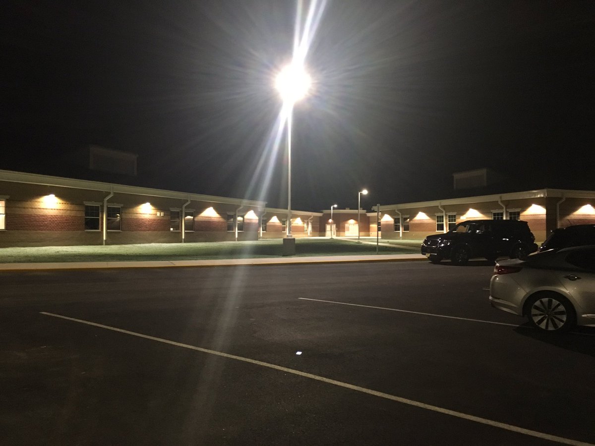OHES teachers are burning the midnight oil getting ready to welcome families on Friday.  The dedication our staff has for the Old Hundred experience knows no bounds.  #extra 💚belong💙grow💚soar💙together