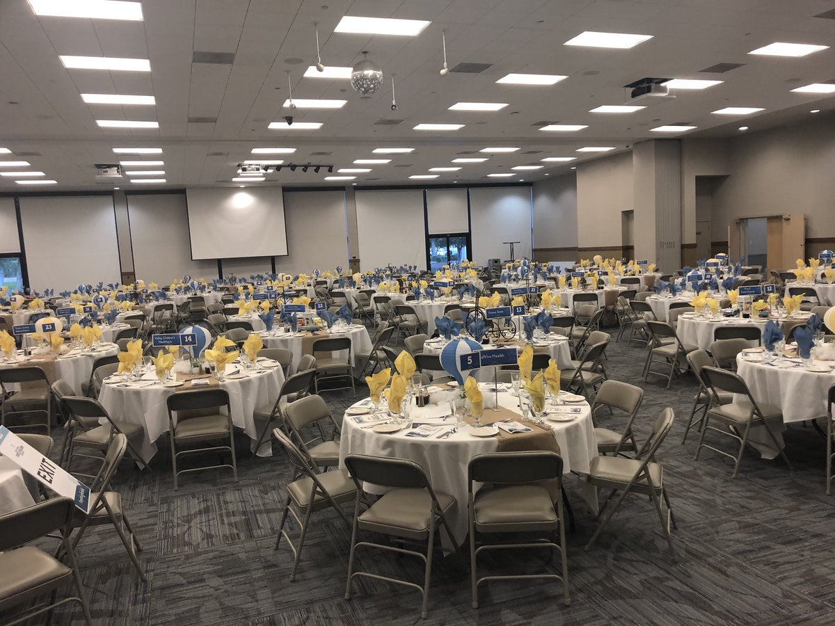 TCMFresno's tweet photo. Tables are set, the room is ready, all we need is each of YOU! We have an exciting program prepared for you, plus a few surprises. See you bright and early for the Children’s breakfast!
#bettertogether
#thepowerofsharedpurpose
#anythingforkidsfresno
#CommunityOnTheMove https://t.co/EkGpVrttgF