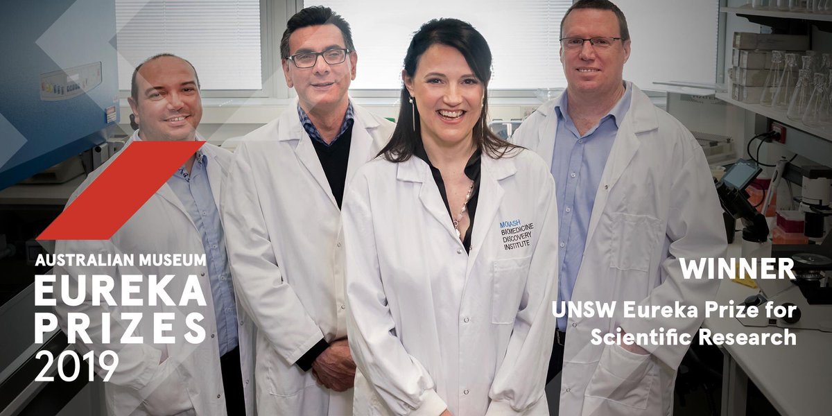 Professor Mariapia Degli-Esposti and her team <a href="/The_DE_Lab/">The Degli-Esposti Lab</a> win the 2019 <a href="/UNSW/">UNSW</a> Eureka Prize for Scientific Research. Learn more: youtu.be/ngYrpl-ZJXg #Eureka19  #EurekaPrizes #ScientificResearch