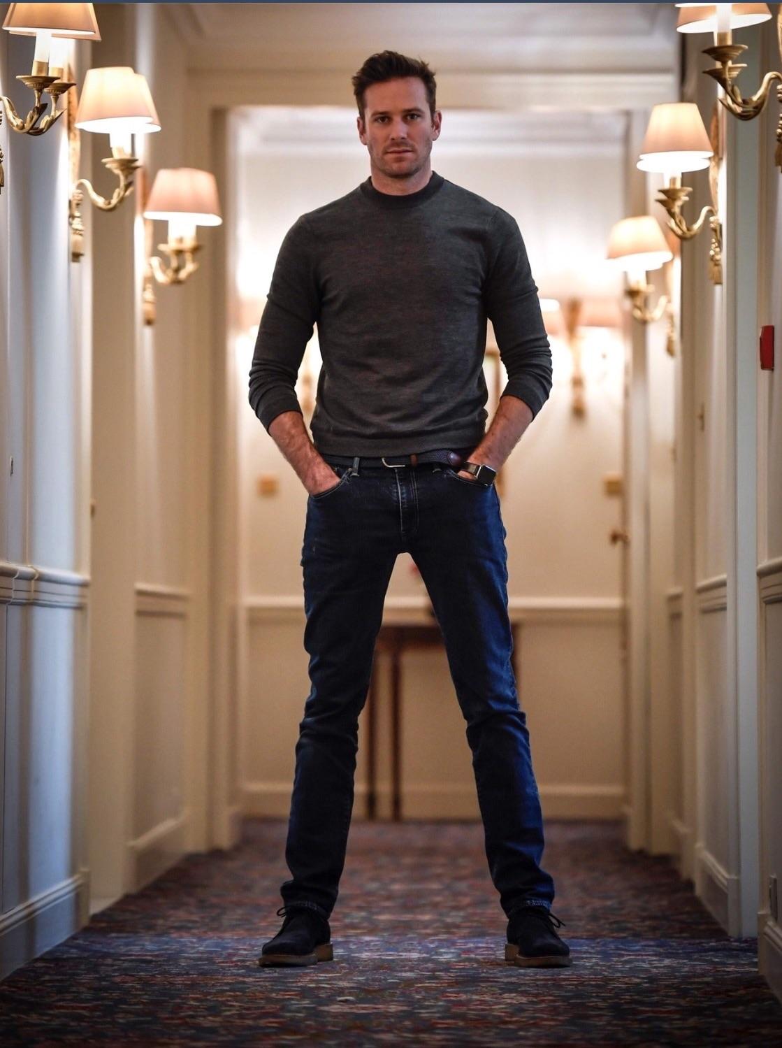 Happy birthday to 6\5\" of hotness - Armie Hammer! 