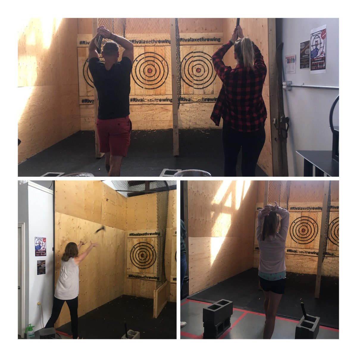 heronscrossing's tweet photo. Staff @heronscrossing building the new team! #rivalaxethrowing #newrelationships #rvsed https://t.co/4Ii8Zr0rxh
