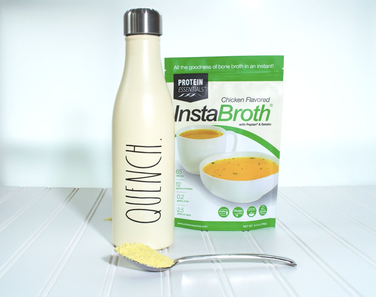CollagenProtein's tweet photo. InstaBroth®. Bone broth in an instant. Seriously satisfying and good for you. https://t.co/RoKEYVhIAc https://t.co/ruf5fyQBbg