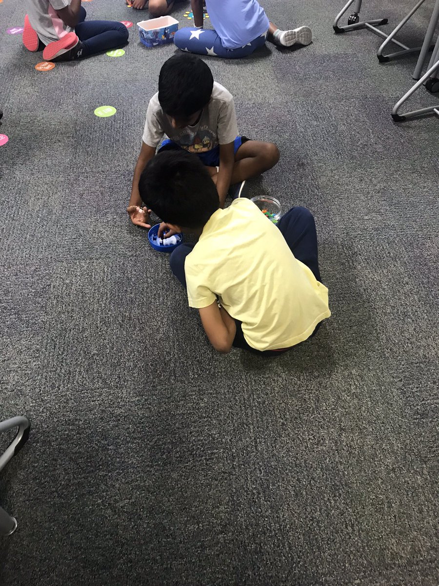 mskiedaisch's tweet photo. Learning how to do math workshop by exploring with manipulative! My friend in the last picture even spelled his name using clocks. #cisd #cisdourstory #vre #vresecond https://t.co/nUESMkAYVO