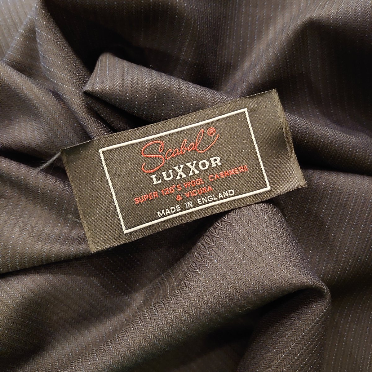 SCABAL カシミヤ ビキューナ スーツ SUPER 130｜ハンドメイド・手芸 