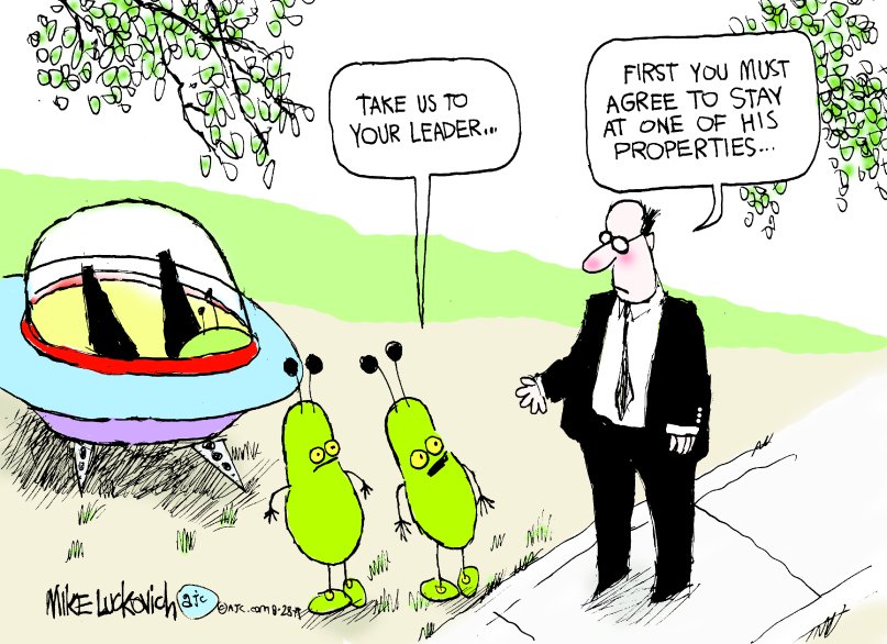 StopTrump2020's tweet image. #EmolumentsClause #SelfDealing #ImpeachTrumpNow #ConflictofInterest