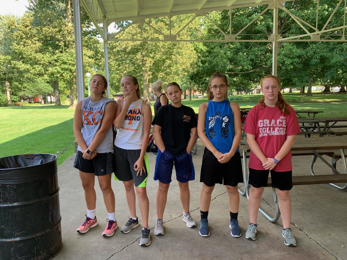 WabashXCTF's tweet image. Thoroughly enjoyed being a “boys” coach today #RunningApaches #WackyWednesdays #WhereMyGirlsAt 🤔