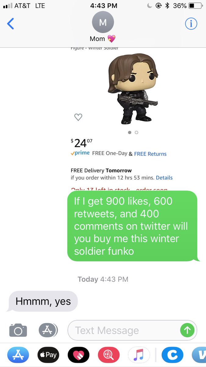 chelseasandwich's tweet photo. Twitter, please do your thing. I’ve been looking at this funko for a couple months now and it wasn’t at the store. 💛 https://t.co/OZUPsal5zo