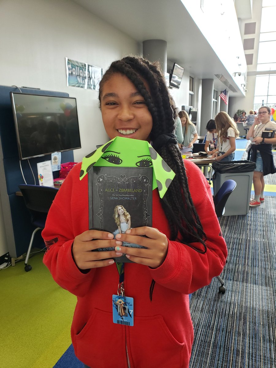 What an awesome day at the first annual <a href="/HumbleISD_WLMS/">West Lake Middle School</a> Literacy Celebration Day! Students decorated book charms, created bookmarks, and went on "blind dates" with wrapped books that they could borrow (and more)! Can't wait for tomorrow! #WLMSimpact #HumbleISDJoy