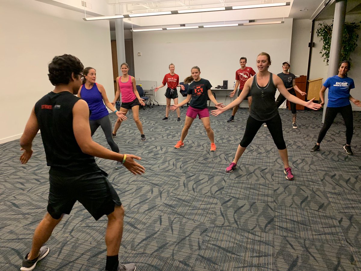 How do you know you’re in a great lab? When you get to swap an hour of science for a #Zumba class led by one of the fabulous student interns! <a href="/BPPLab/">BPP Lab</a> #BPPistheplacetobe