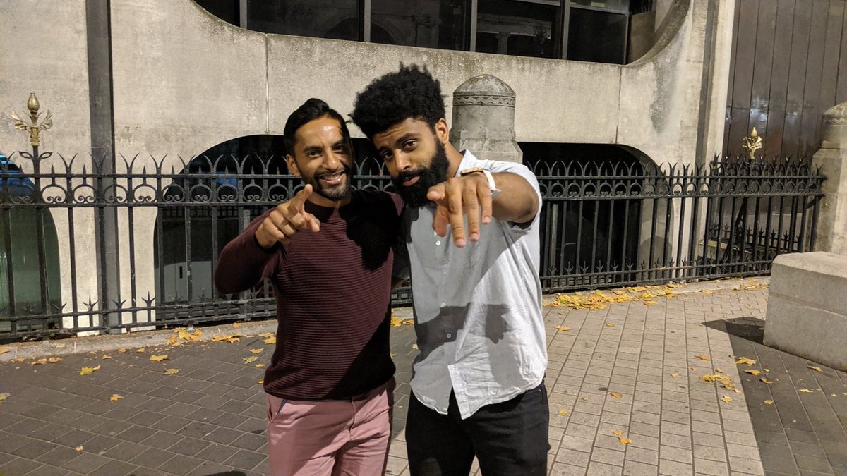 Ran into  @Bobby_Seagull outside  @sciencemuseum today and he's like "have you submitted yet? I've been following you on twitter!"Sorry, are you my father? 