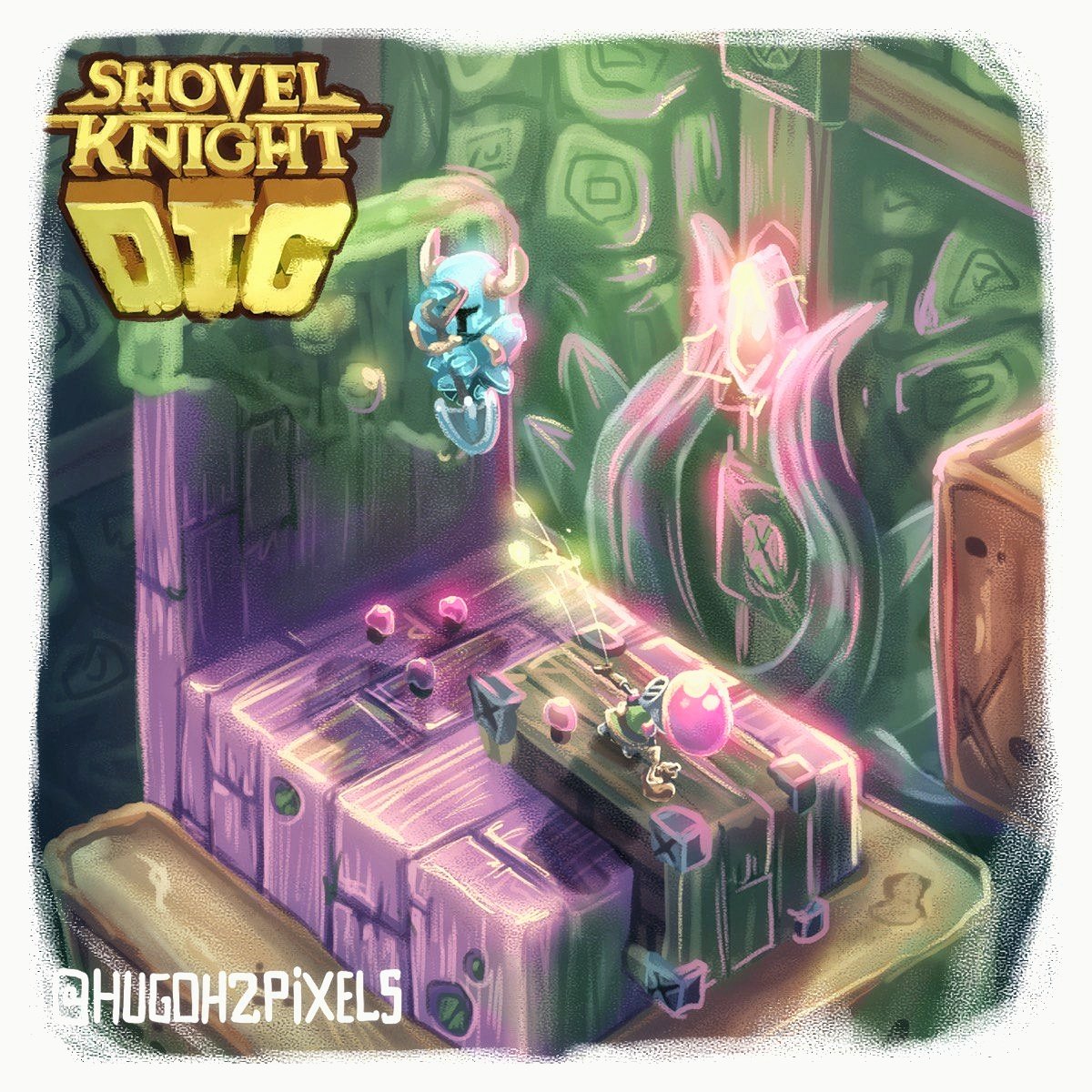 itshugosnook's tweet photo. So #ShovelKnightDig huh?
legit hype. I'm down for the replayability and the rouguelikeness. Sprinkle a dust of metroid and its GotY material. Also that pairing of @YachtClubGames and @Nitrome is just 👌🏼
#ShovelKnight #fanart #IsometricNostalgia https://t.co/3It5QmZOu3