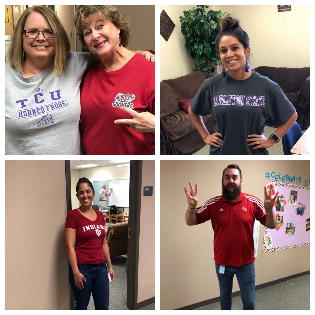 More #KISDCollegeColors fun at <a href="/FSESFriendship/">Friendship Elementary</a>
