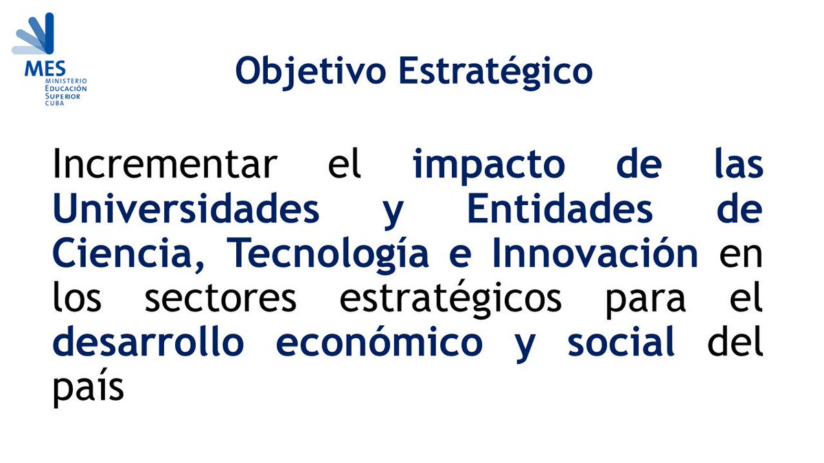 El vínculo Universidad-Empresa resulta estratégico para incrementar el impacto de las Universidades y ECTI de <a href="/CubaMES/">MES</a> en el desarrollo económico y social del país.

<a href="/DiazCanelB/">Miguel Díaz-Canel Bermúdez</a> <a href="/DrRobertoMOjeda/">Dr. Roberto Morales Ojeda</a> <a href="/jsaborido50/">José Ramón Saborido Loidi.</a> <a href="/marthadelcmv/">Martha del Carmen Mesa Valenciano</a> <a href="/AuroraFdez19/">Aurora Fernández</a> <a href="/MiriamAlpizar1/">Miriam Alpizar Santana</a> <a href="/ondinaleon/">ondinaleon</a> <a href="/Reynaldo_VZ/">Reynaldo Velazquez Z</a>