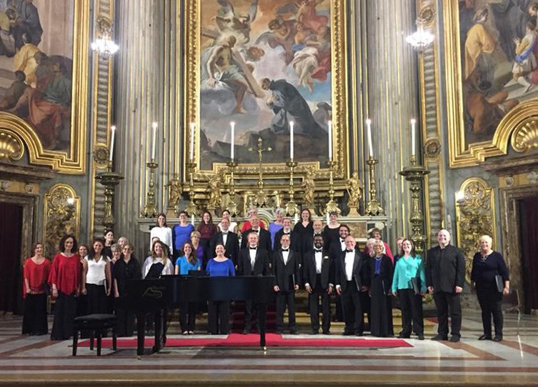 Season 111 kicks off with auditions on Tues., Sept. 3. For information visit summitchorale.org/auditions. It's going to be a great season. Don't miss it! #SummitNJ 
Photo: Summit Chorale in Rome, 2018