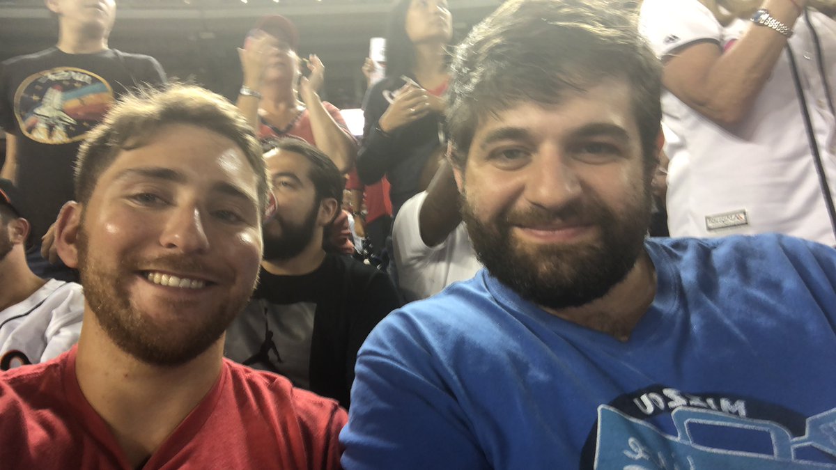 GregY_JR's tweet photo. #CapsTwitter and #NatsTwitter meet. @serious_jammage #BALvsWSH https://t.co/iE2ukLn3cX