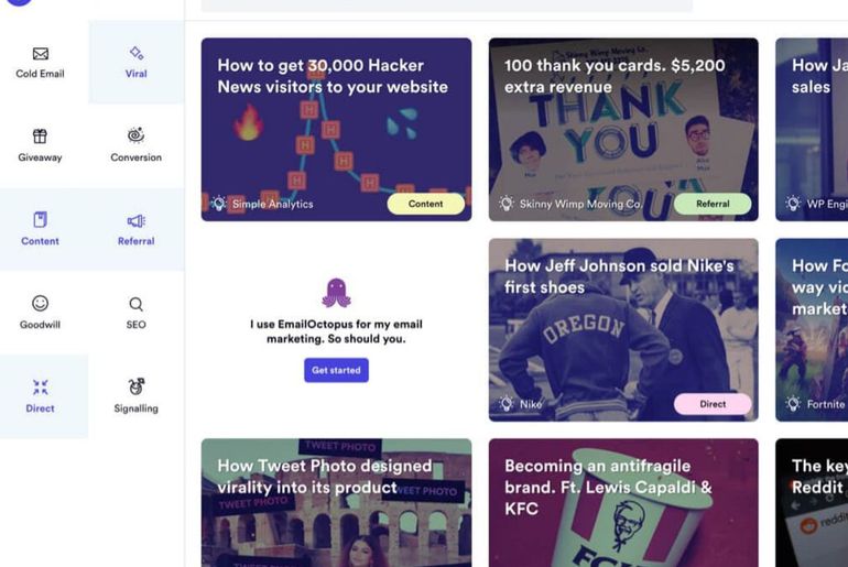 Marketing Examples : une plateforme qui réunit des exemples réels de stratégies #marketing à succès : siecledigital.fr/2019/08/28/mar… #seo #strategy #roi #communication