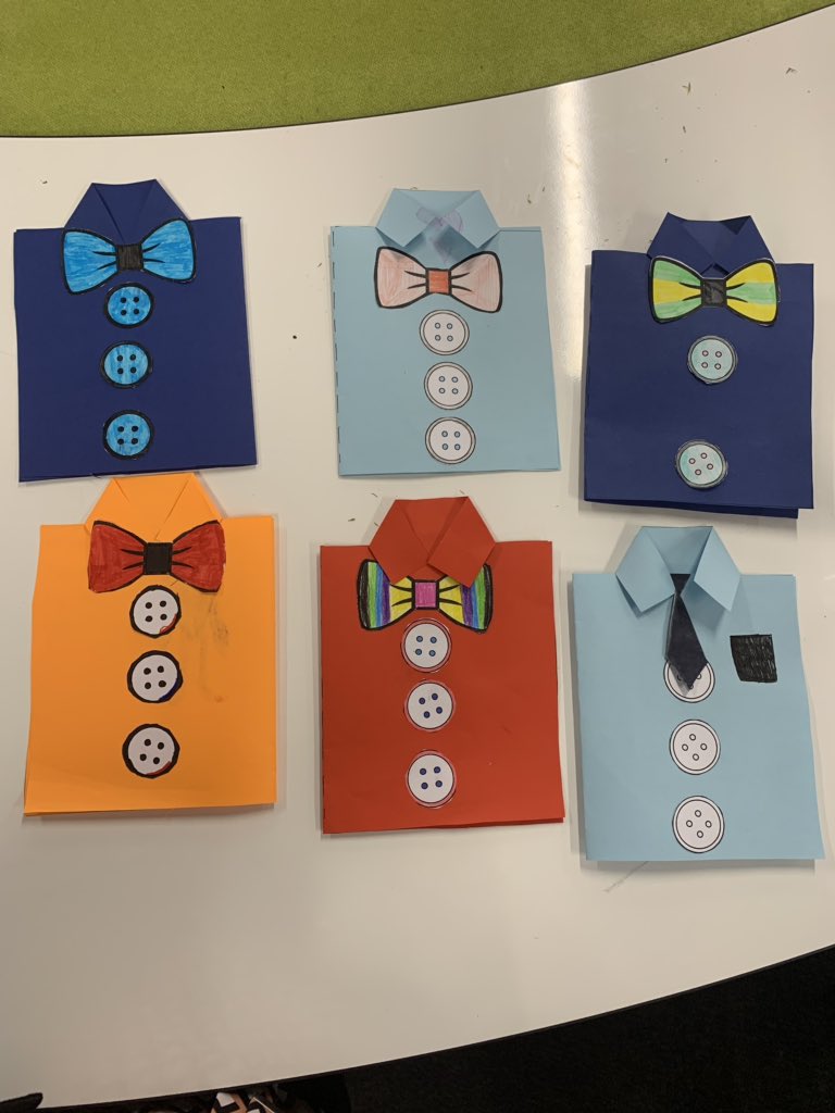 Father’s Day activity for our students to take home for the weekend!