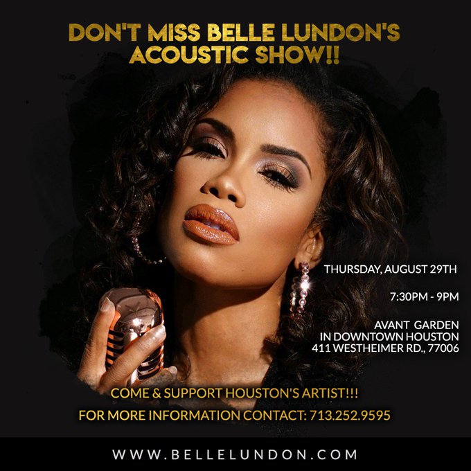 This Thursday at @AvantGardenBar Houston I will be Djing for the talented Miss @BelleLundon  The show<a class="tags" target="_blank" title="On Twitter" href="/?out=eyJ0eXAiOiJKV1QiLCJhbGciOiJIUzUxMiJ9.eyJpYXQiOjE3MjU5NzQwMDEsImlzcyI6InR3cG9ybnN0YXJzLmNvbSIsIm5iZiI6MTcyNTk3NDAwMSwiZXhwIjoxNzU3NTEwMDAxLCJyZWRpcmVjdF91cmwiOiJodHRwczovL3R3aXR0ZXIuY29tL0F2YW50R2FyZGVuQmFyIn0.x75ufR9fm8ZLibyhONEKeEA70ow8nuXTnOC_GrmwGHZ9LO4cYIcajKt6v07heBYi7UE7zm3rS2Vyi1iyOsmU-g">@AvantGardenBar</a><a href="/tag/soul"class="tags"><span>#soul</span></a><a href="/tag/houston"class="tags"><span>#houston</span></a><a href="/tag/texas"class="tags"><span>#texas</span></a><a href="/tag/nola"class="tags"><span>#nola</span></a><a href="/tag/music"class="tags"><span>#music</span></a><a href="/tag/talent"class="tags"><span>#talent</span></a><a href="/tag/thursday"class="tags"><span>#thursday</span></a>