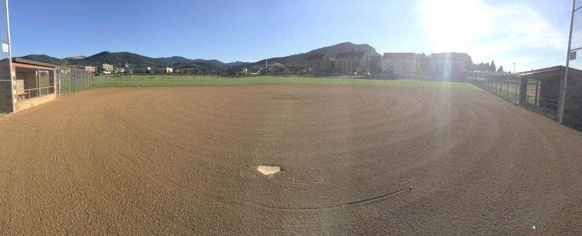 Cleaning up nicely. Can’t wait for Fall Ball to start Sept. 3. Great day to be a Saint.