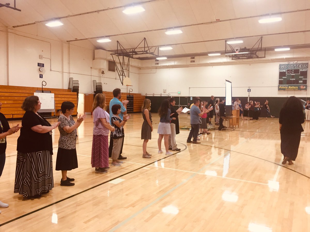 Back to School Night at Riverbank! Incredible parent involvement and engaged staff. Thank you Riverbank community for supporting our school and students!