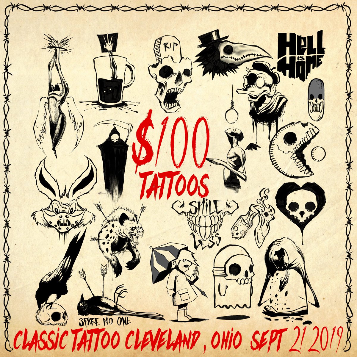 Shawn Coss Not Cross Bringing That Pop Up Love To Cle Only Chance To Get My Exclusive Flash Designs Tattooed For Only 100