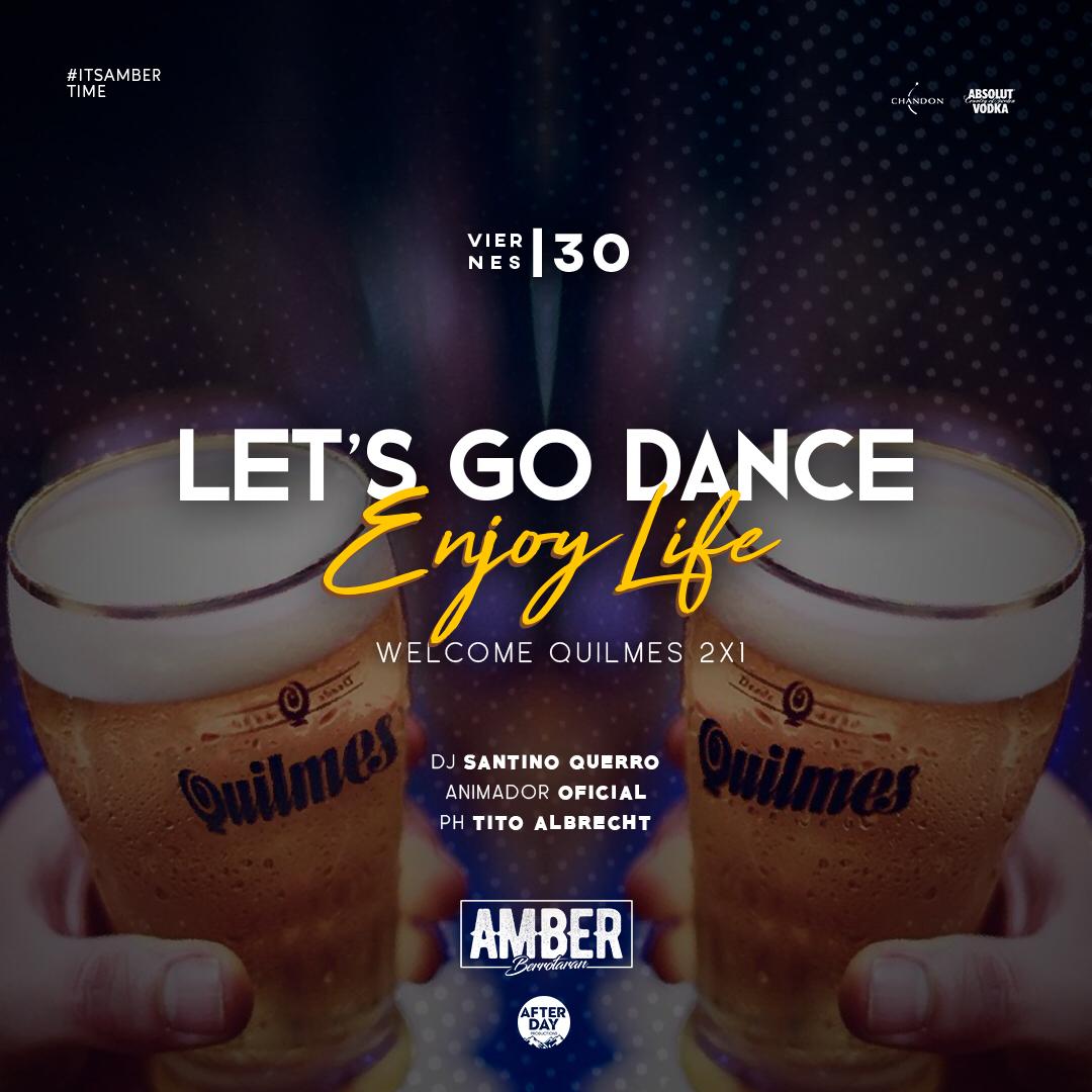 FerAriel2118's tweet photo. ¡Viernes de ⚡AMBER⚡¡El Clásico de la zona vuelve más fuerte que NUNCA !.
.
💃🏻LET’s GO DANCE💃🏻
✨Enjoy Life ✨
🔝Sectores Diferenciados
🎧 Santino Querro
🎤 Uriel Barrilin.
. !!! Happy Hours 2x1 en Quilmes !!!
#ITSAMBERTIME
@oficial_amber
@AfterDayProduc1 https://t.co/PPCMnQuhKG