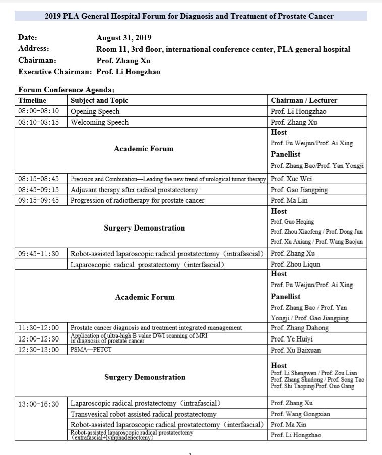 prostate cancer forums 2019