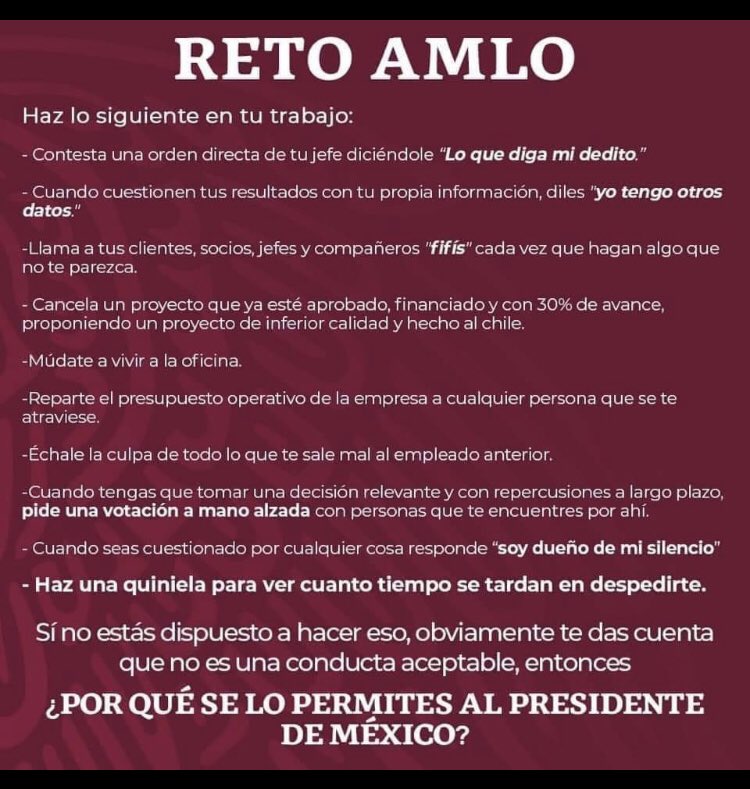 LetyMaldo's tweet photo. Échenle una leidita señores, abran sus ojitos y dejen de andar aplaudiendo p3ndejos!

#LopezElCancerDeMexico 
 #AhQuePendeje https://t.co/6df0NpZwsI