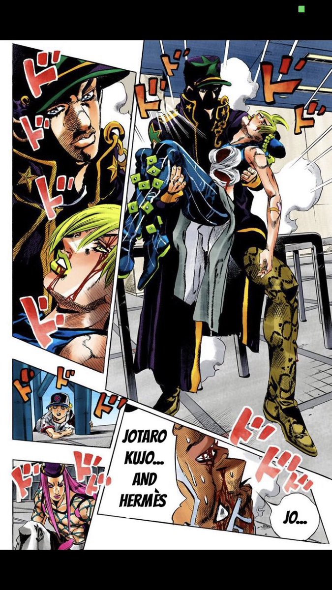 Sir Josuke Of Morioh On Twitter Jojo Manga Panels From Parts 5 8