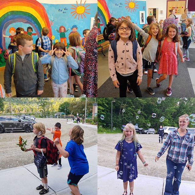 Eager students return to Smilie on the first day of school amid bubbles and hugs. ift.tt/2LijKfN