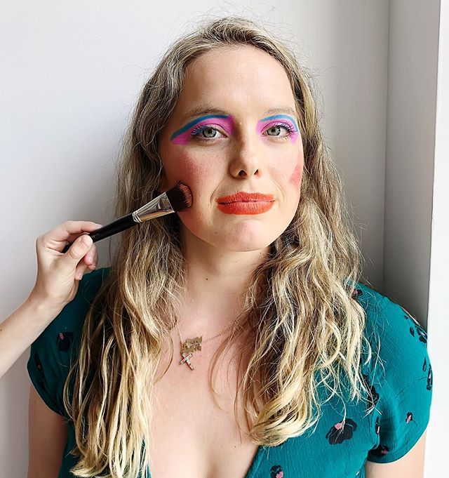 As Farris painted my face she asked me questions about my life. I think she perfectly translated my journey onto my face. I’m honored to be the first face of @farrisdoesfaces 🎨 An awesome project by <a href="/graybenko/">Gray Benko</a> and her incredibly lovely daughter, Farr… ift.tt/3422F2x